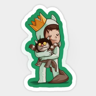 Wild Things Need Love Sticker